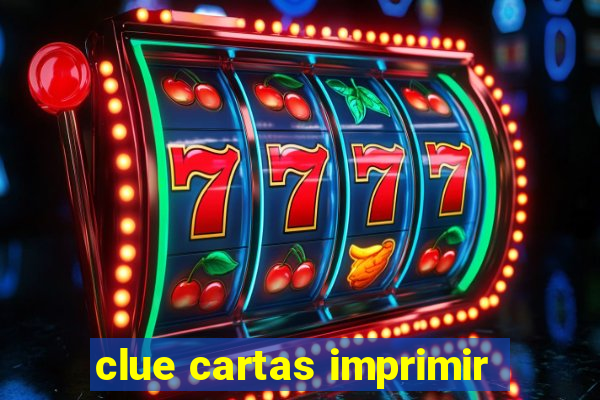 clue cartas imprimir